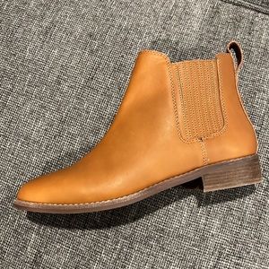 Madewell Ainsley Brown Chelsea Ankle Boots Sz 7.5
